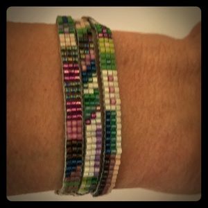 Julie Rofman Hana triple wrap bracelet.